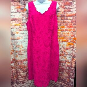 Antonio Melani pink embroidered dress